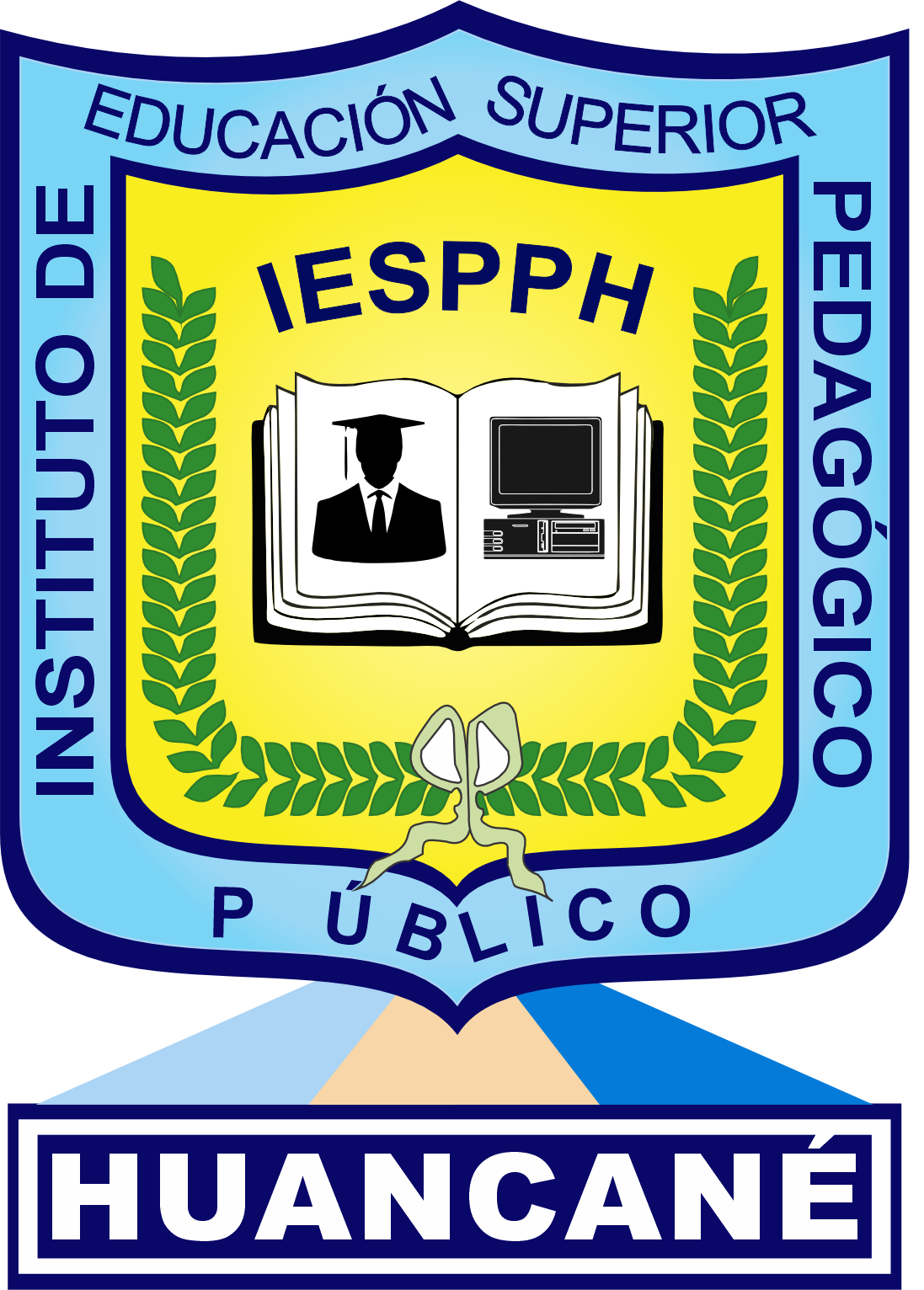 Logo de la Escuela de Educación Superior Pedagógica Pública 'Huancané'